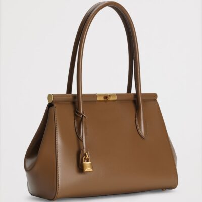 Dolce&Gabbana Leather Marlene Everyday Tote Bag - Image 3
