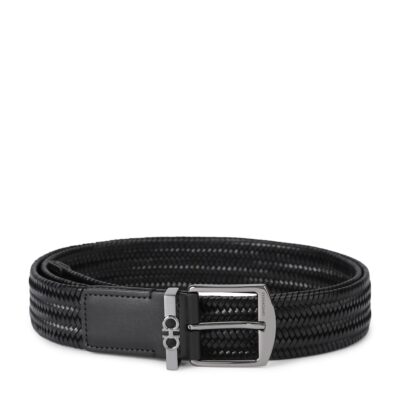 Dolce&Gabbana Leather Woven Belt - Image 3