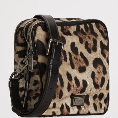 Dolce&Gabbana Leopard-Print Crossbody Bag - Image 3