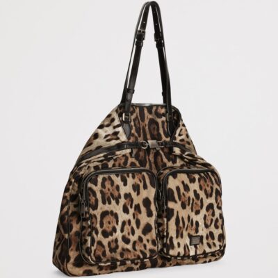 Dolce&Gabbana Leopard-Print Crossbody Bag - Image 4