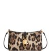 Dolce&Gabbana Leopard-Print Lock Shoulder Bag - Image 1