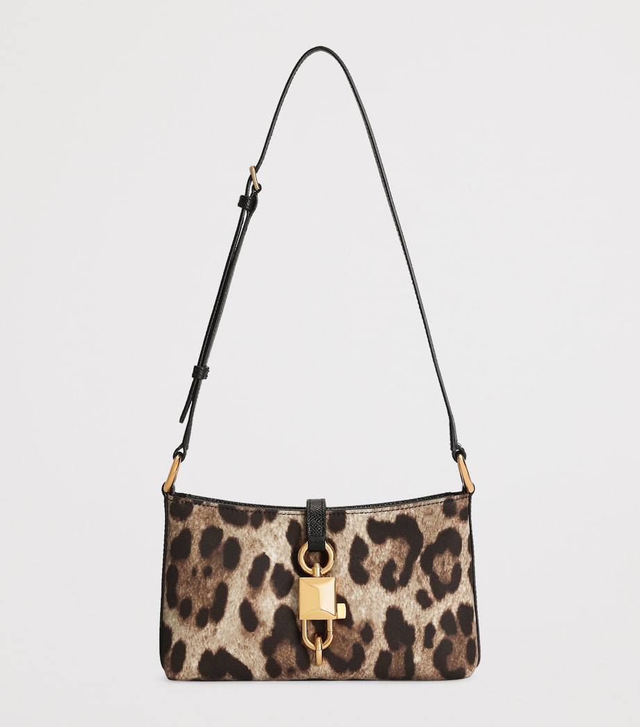 Dolce&Gabbana Leopard-Print Lock Shoulder Bag - Image 2