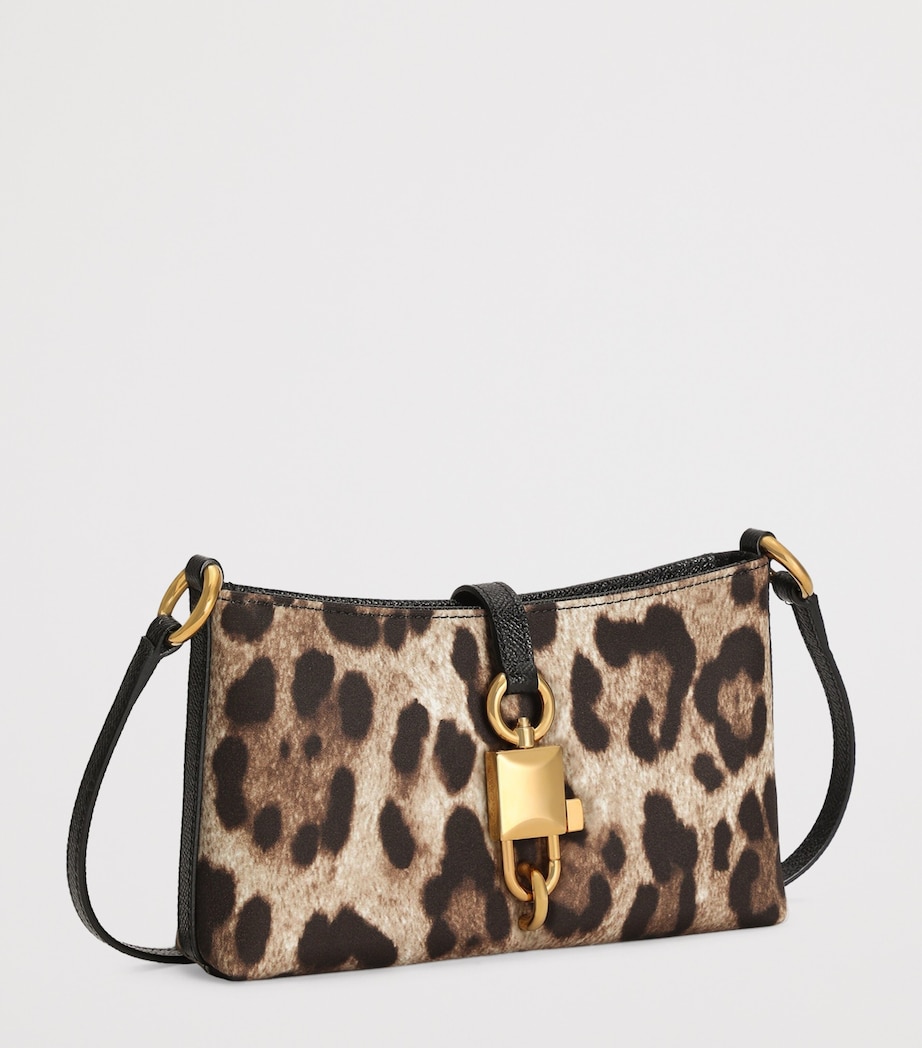 Dolce&Gabbana Leopard-Print Lock Shoulder Bag - Image 3