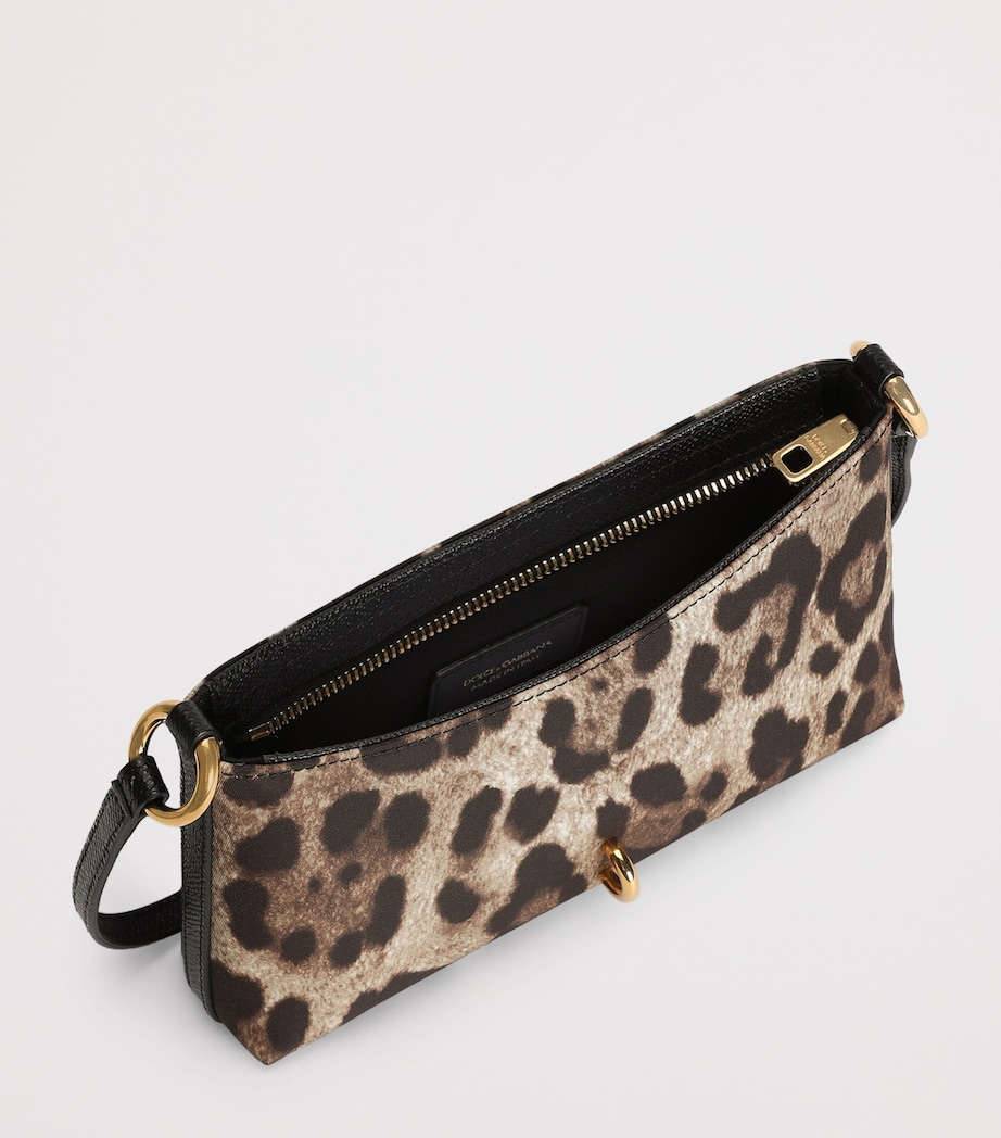Dolce&Gabbana Leopard-Print Lock Shoulder Bag - Image 5
