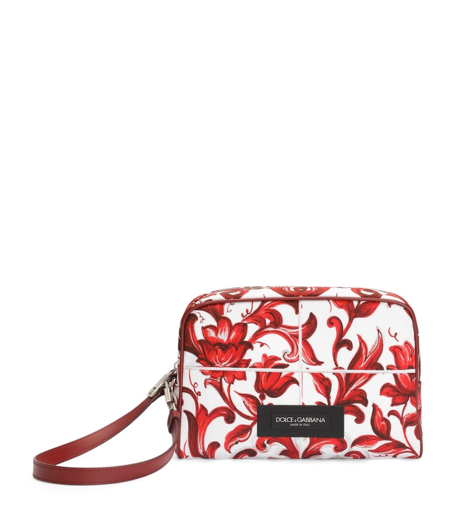 Dolce&Gabbana Majolica Print Messenger Bag - Image 1