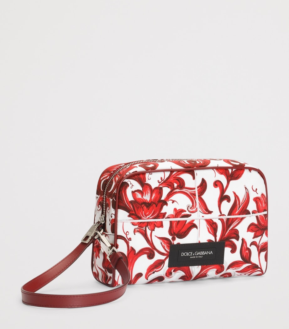 Dolce&Gabbana Majolica Print Messenger Bag - Image 5