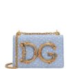 Dolce&Gabbana Medium Bouclé DG Girls Shoulder Bag - Image 1