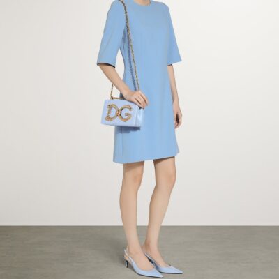 Dolce&Gabbana Medium Bouclé DG Girls Shoulder Bag - Image 3