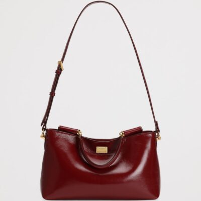 Dolce&Gabbana Medium Calfskin Vittoria Shoulder Bag - Image 2