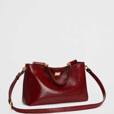 Dolce&Gabbana Medium Calfskin Vittoria Shoulder Bag - Image 4