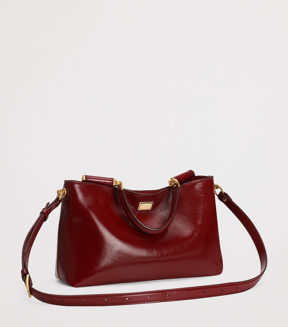 Dolce&Gabbana Medium Calfskin Vittoria Shoulder Bag - Image 4