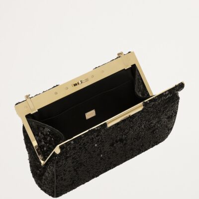 Dolce&Gabbana Medium Sequin-Detail Marlene Shoulder Bag - Image 4