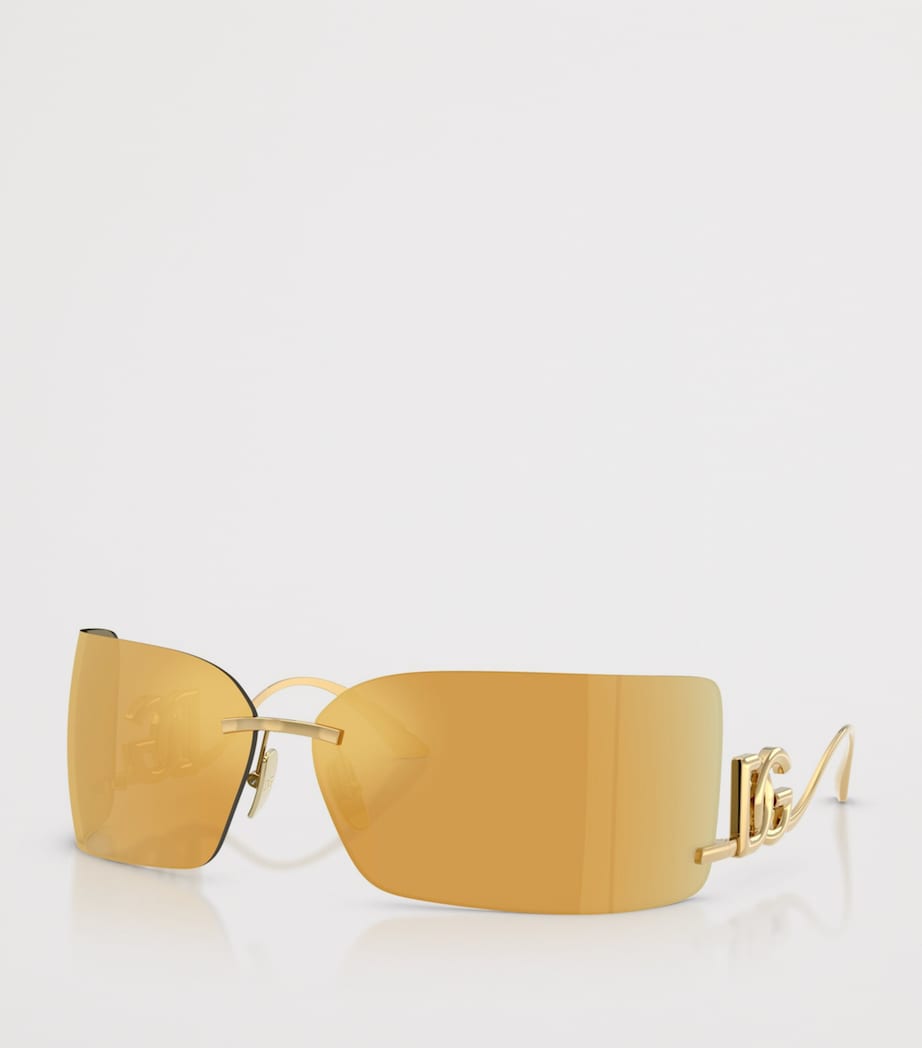 Dolce&Gabbana Metal Gold-Tone Sunglasses - Image 2
