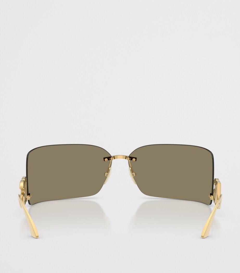 Dolce&Gabbana Metal Gold-Tone Sunglasses - Image 4