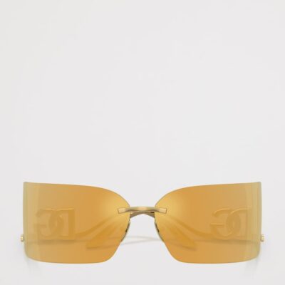 Dolce&Gabbana Metal Gold-Tone Sunglasses - Image 5