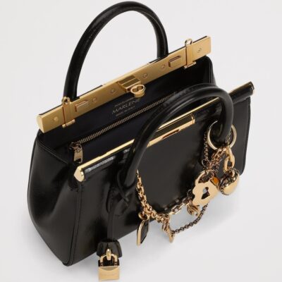 Dolce&Gabbana Mini Leather Marlene Day Shoulder Bag - Image 5
