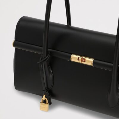 Dolce&Gabbana Palmellato Calfskin Marlene Shoulder Bag - Image 5