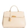 Dolce&Gabbana Palmellato Leather Marlene Top-Handle Bag - Image 1