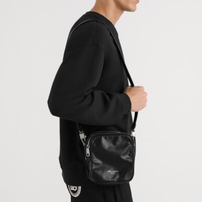 Dolce&Gabbana Patent Leather Cross-Body Bag - Image 2