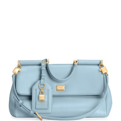 Dolce&Gabbana Plongé Calfskin My Sicily Top-Handle Bag - Image 1