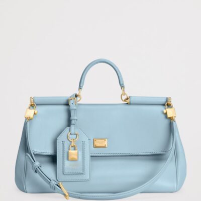 Dolce&Gabbana Plongé Calfskin My Sicily Top-Handle Bag - Image 2