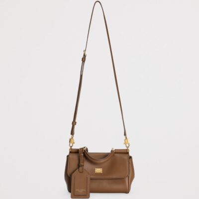 Dolce&Gabbana Plongé Calfskin My Sicily Cross-Body Bag - Image 3