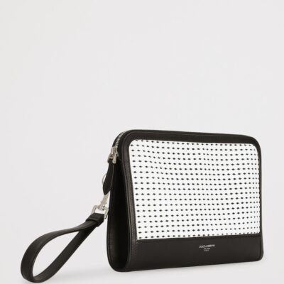 Dolce&Gabbana Plongé Calfskin Atene Pouch - Image 3