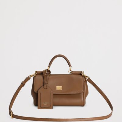 Dolce&Gabbana Plongé Calfskin My Sicily Cross-Body Bag - Image 4