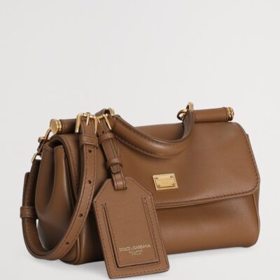 Dolce&Gabbana Plongé Calfskin My Sicily Cross-Body Bag - Image 5