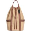 Dolce&Gabbana Raffia-Leather Essenza Backpack - Image 1