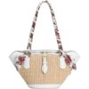 Dolce&Gabbana Raffia Capri Coppa Shoulder Bag - Image 1