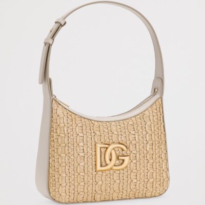 Dolce&Gabbana Raffia Shoulder Bag - Image 2