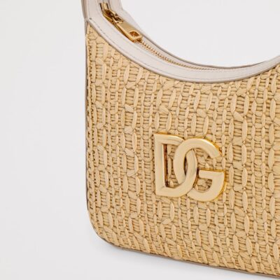 Dolce&Gabbana Raffia Shoulder Bag - Image 5
