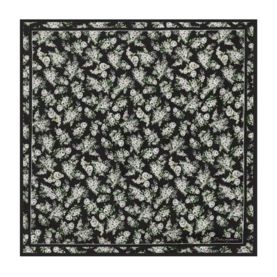 Dolce&Gabbana Silk Floral Foulard - Image 5