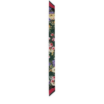 Dolce&Gabbana Silk Floral Print Scarf - Image 1