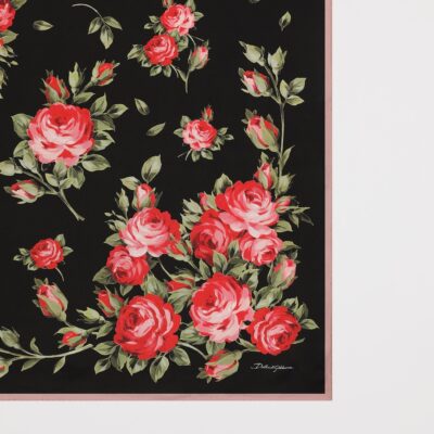Dolce&Gabbana Silk Floral Scarf - Image 2