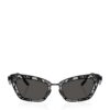 Dolce&Gabbana Steel Cat Eye Sunglasses - Image 1