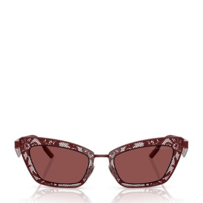 Dolce&Gabbana Steel Rectangular Sunglasses - Image 1