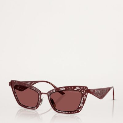 Dolce&Gabbana Steel Rectangular Sunglasses - Image 2