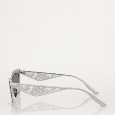 Dolce&Gabbana Steel Square Sunglasses - Image 3