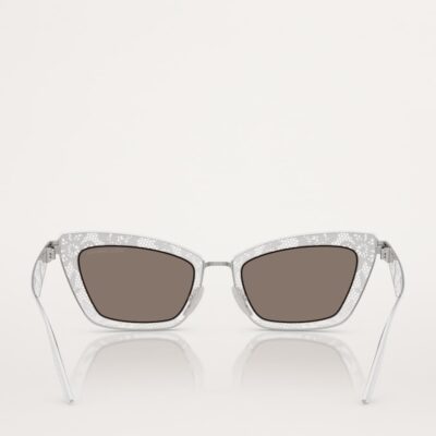 Dolce&Gabbana Steel Square Sunglasses - Image 4