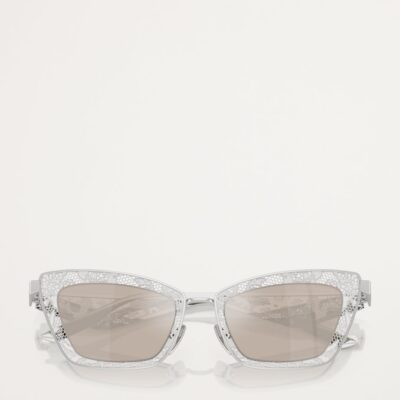 Dolce&Gabbana Steel Square Sunglasses - Image 5