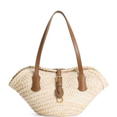 Dolce&Gabbana Straw Shoulder Bag - Image 1
