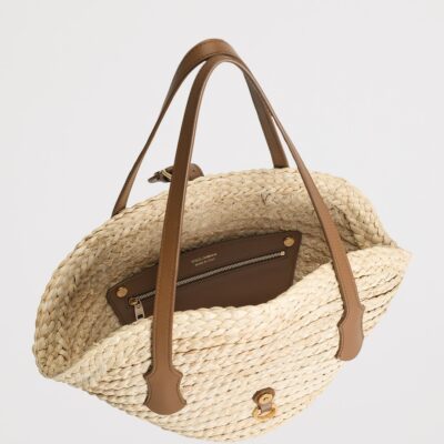 Dolce&Gabbana Straw Shoulder Bag - Image 5