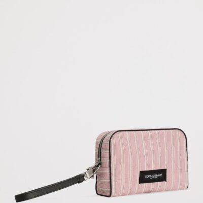 Dolce&Gabbana Stripe Clutch Bag - Image 3