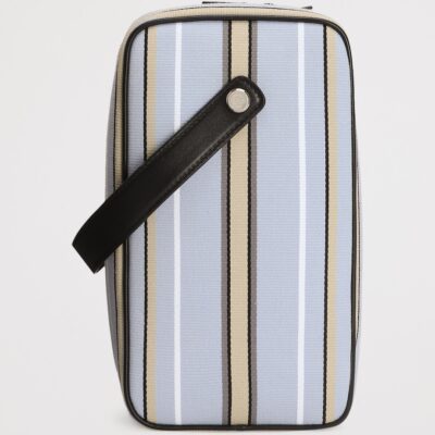 Dolce&Gabbana Striped Lock Top-Handle Bag - Image 4