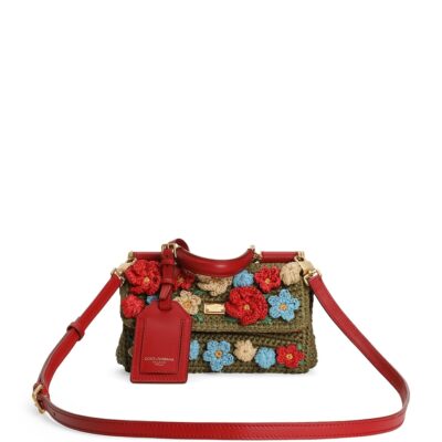 Dolce&Gabbana Woven My Sicily Top-Handle Bag - Image 1