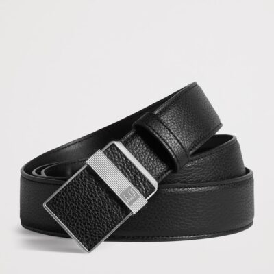 Dunhill Leather Automatic Longtail Buckle Belt - Image 2