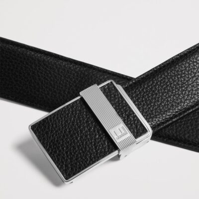 Dunhill Leather Automatic Longtail Buckle Belt - Image 3