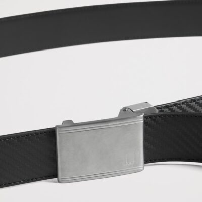 Dunhill Leather Automatic Racing Buckle Chassis Belt - Image 3